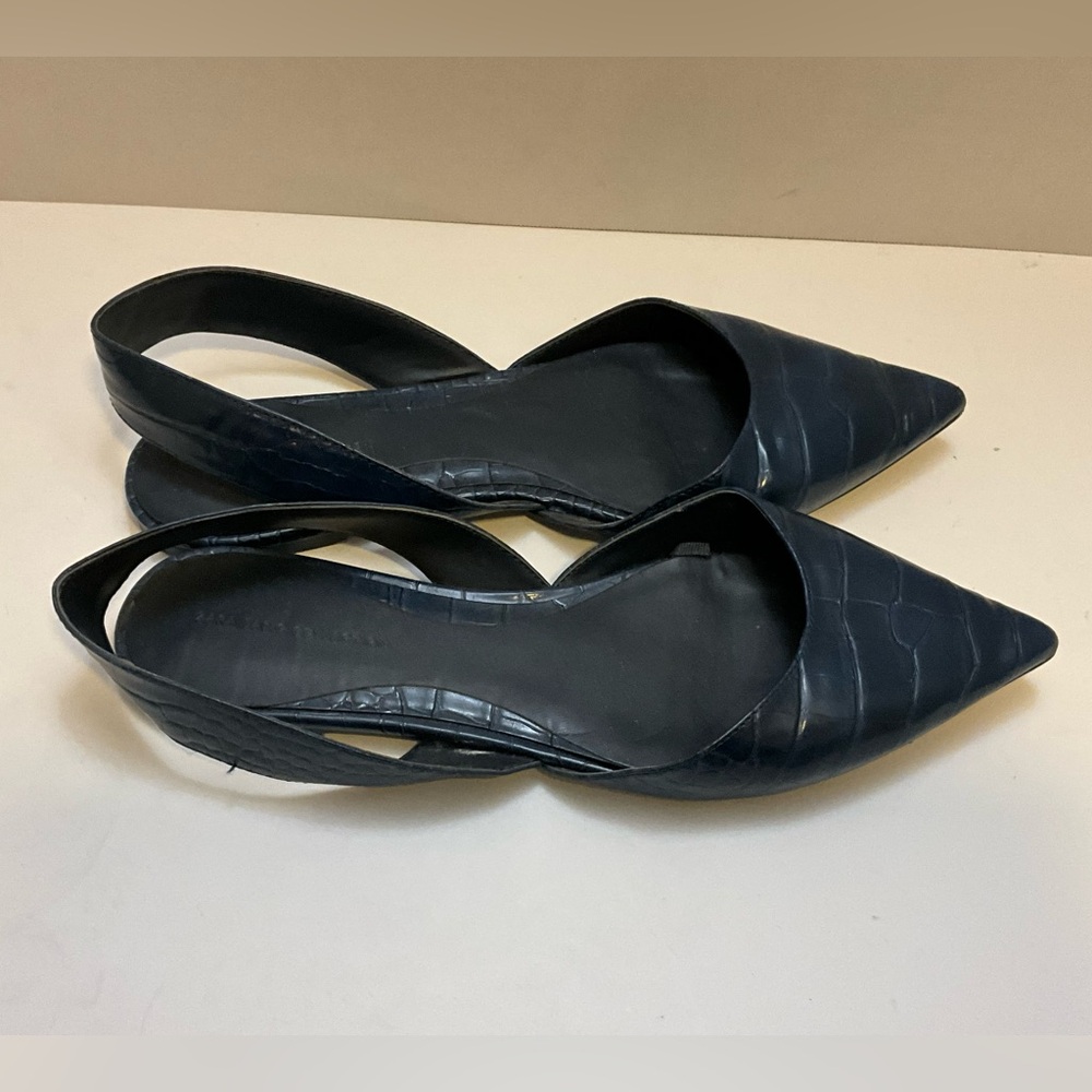 Zara Basic Collection Navy Flat 39 - image 6
